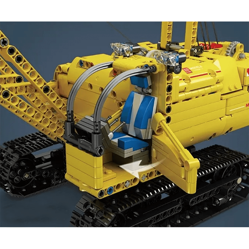 Mould King 17001 - RC Crawler Crane - vue 4 | Power Blockz