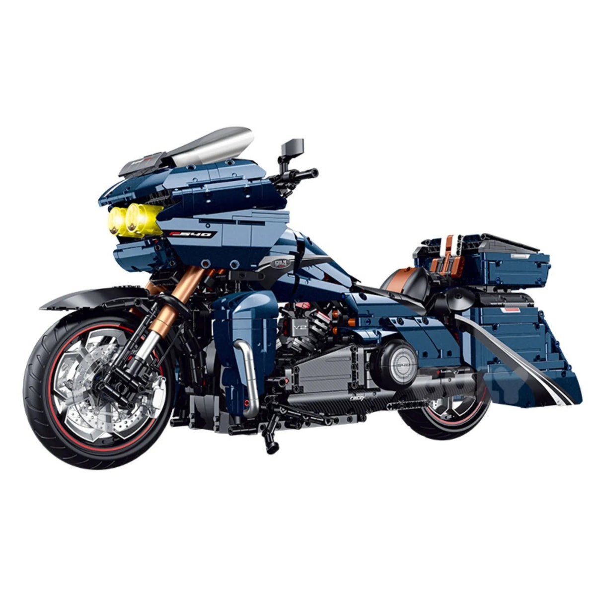 GULY 60540 - Harley Highway Road Glide Dual-Light | Power Blockz