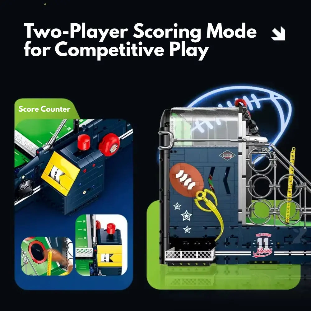 Xinzhuan XZ0011 - US Football Quaterback Game - vue 3 | Power Blockz
