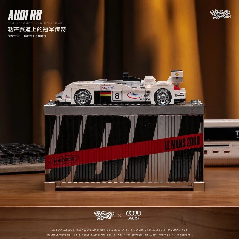 Power Build PB8813 - Le Mans Prototype V8 Racer - vue 13 | Power Blockz