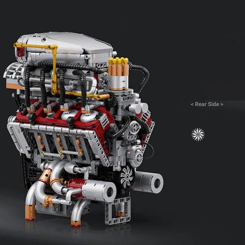 Eikee Y15001 - Motorised Muscle V8 - vue 3 | Power Blockz