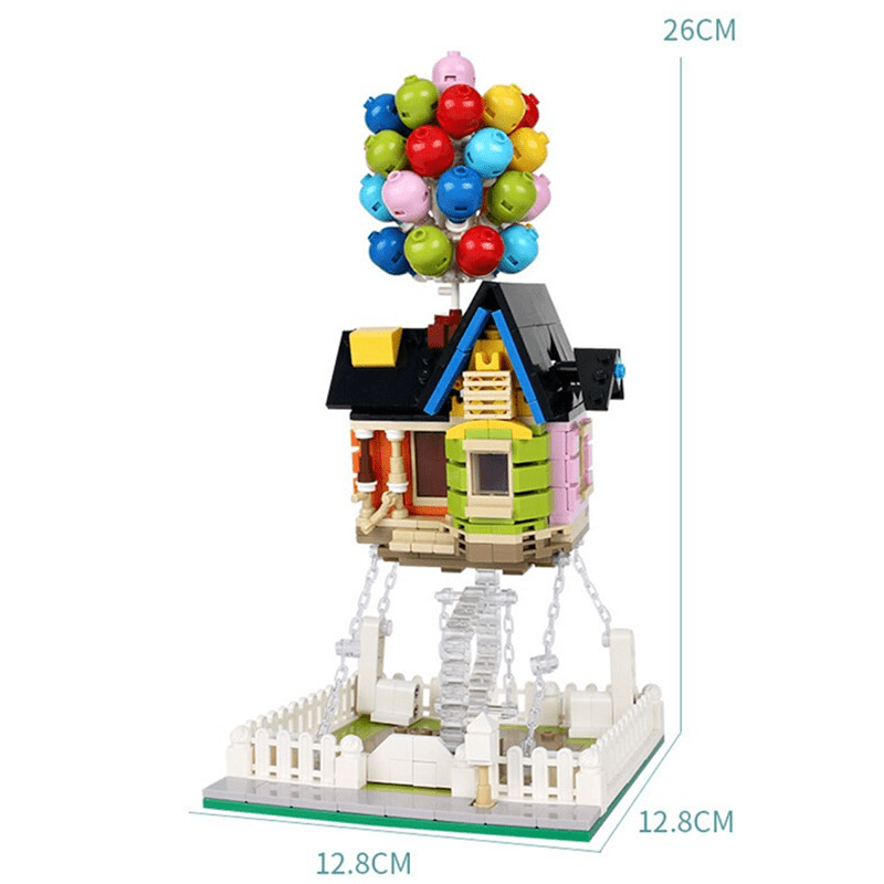 DK 7025 - The "Balloon House" - vue 6 | Power Blockz