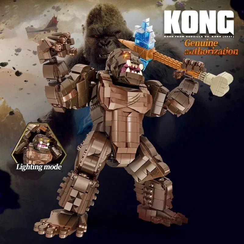 Movie Expert KING KONG Bricks Toy | 3300pcs - Movie Expert KING KONG Bricks Toy - vue 4 | Power Blockz
