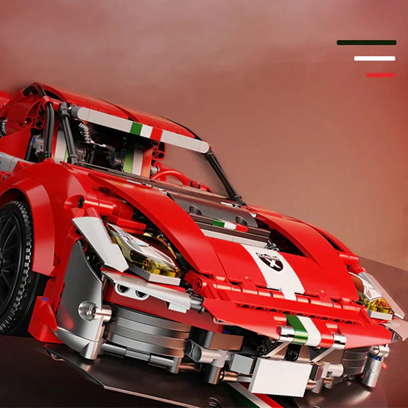 Mid-Engine GT Prototype | 2047pcs - Mid-Engine GT Prototype - vue 3 | Power Blockz