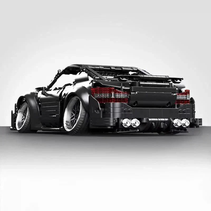GOLDBERPOEMS U0100 - Stanced C63 V8 Street Sedan - vue 2 | Power Blockz