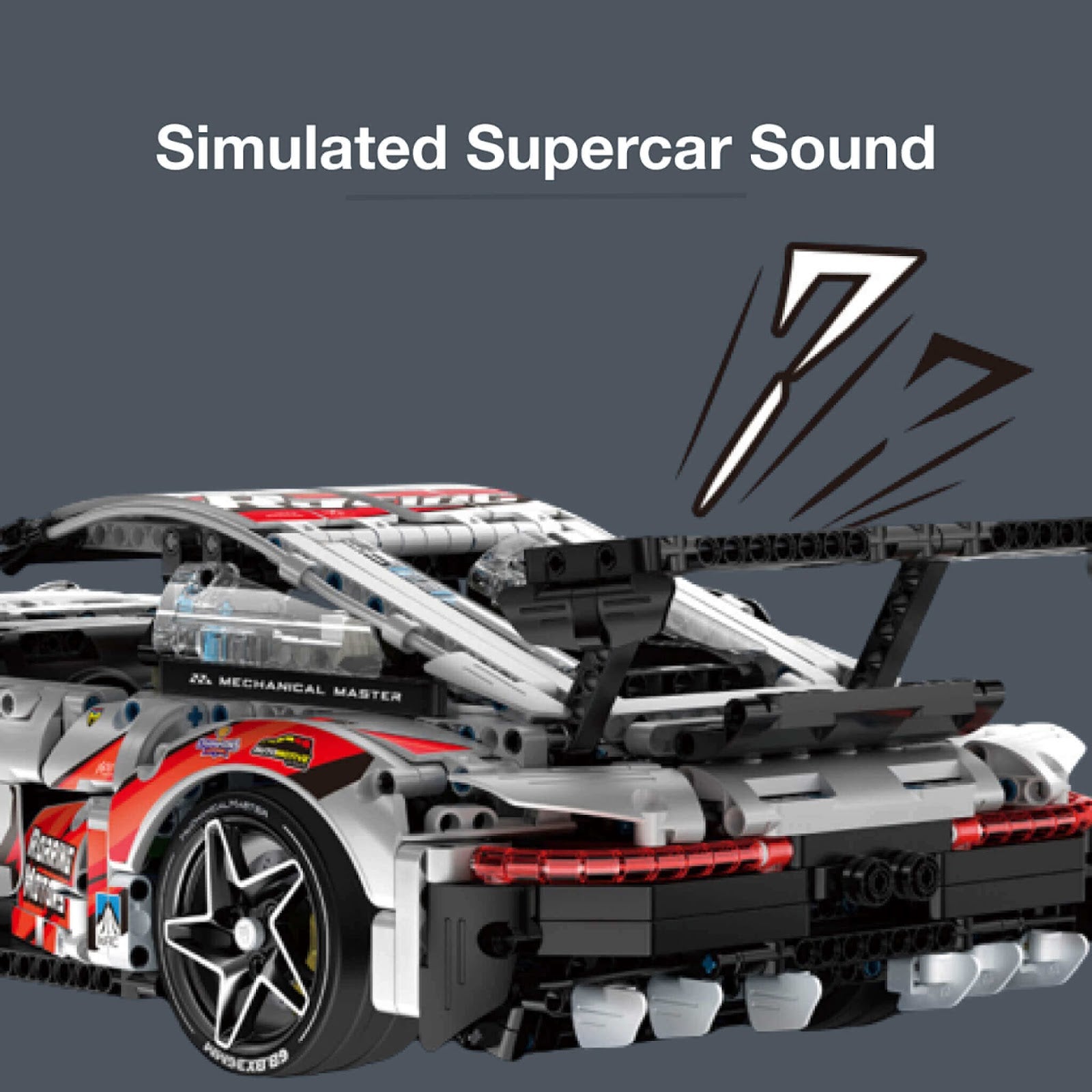 Wangzhi WZ9821 - 2-in-1 Transforming Sports Coupe - vue 2 | Power Blockz