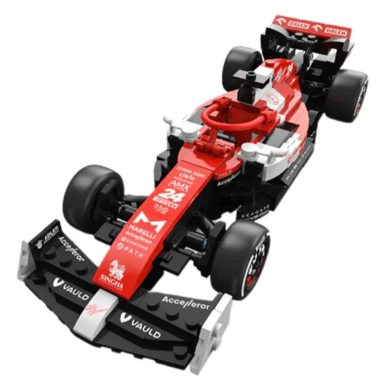 Rastar 94400 - Official Alfa Romeo F1 C42 - vue 10 | Power Blockz