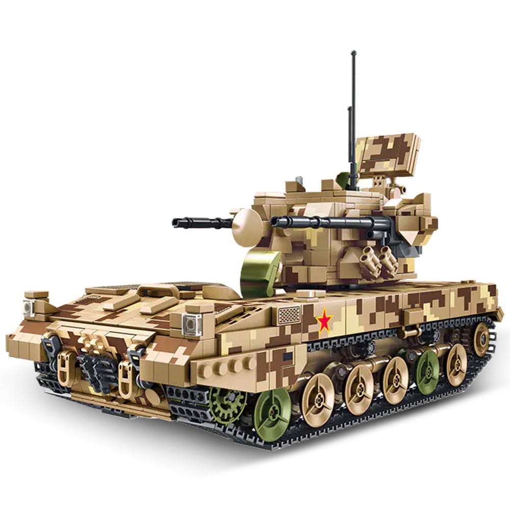 Spebrick 688006 - 09 Type 35mm Tracked Self Propelled Anti Aircraft Artillery | Power Blockz