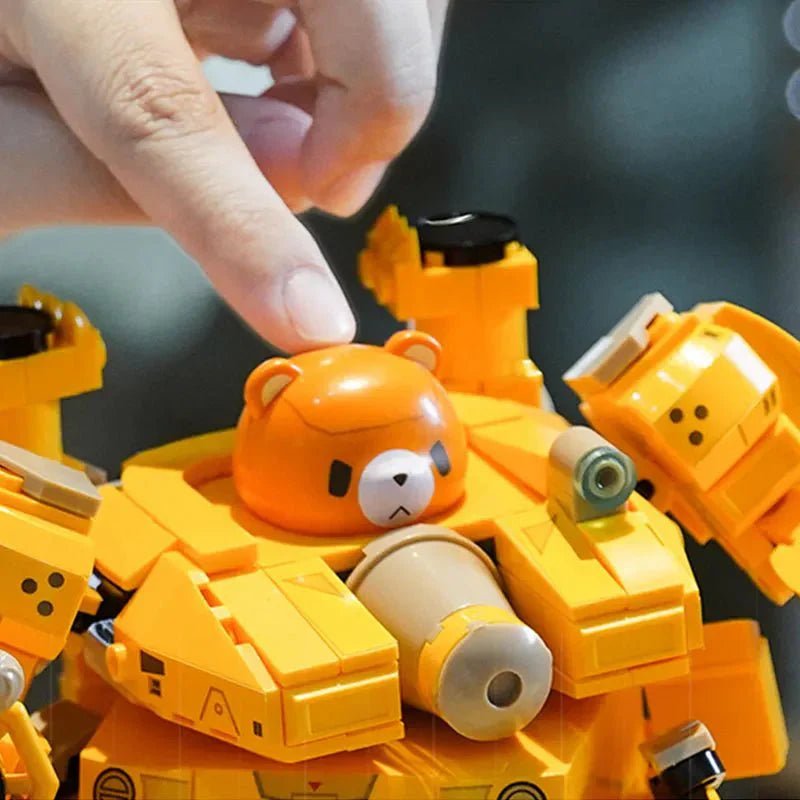 Heavy Artillery Mecha Robot Warrior Bricks Toy | 489pcs - Heavy Artillery Mecha Robot Warrior Bricks Toy - vue 7 | Power Blockz