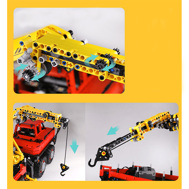 Mould King 13146 - RC Logging Truck - vue 5 | Power Blockz