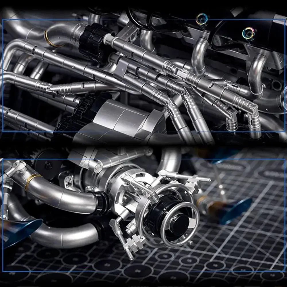 Eikee Y15002 - V8 Turbocharged Engine - vue 4 | Power Blockz