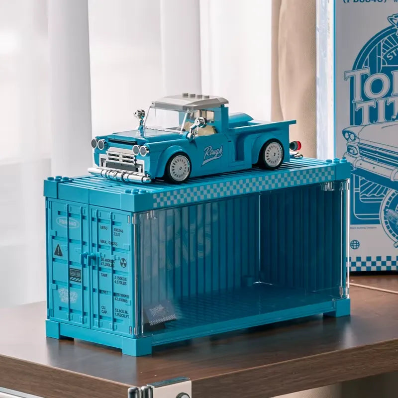 PB8840 - Steel Blue Pickup - vue 3 | Power Blockz