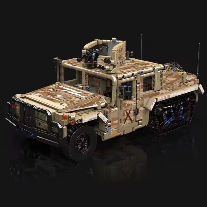 Mould King 20047 - RC Military H2 Technical Truck - vue 4 | Power Blockz