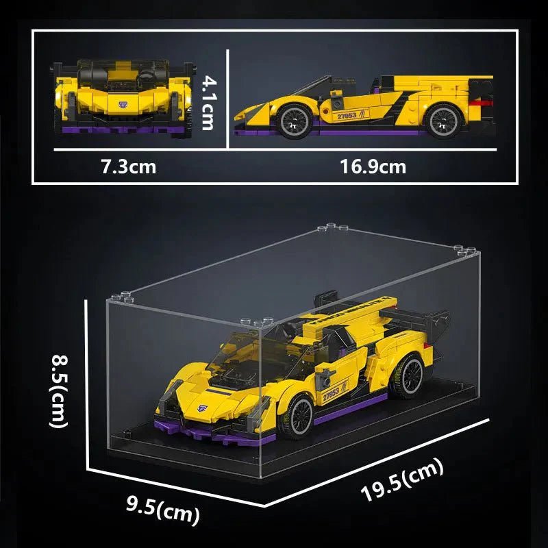 Mould King 27053 - Mini Italian Blade Hypercar - vue 5 | Power Blockz