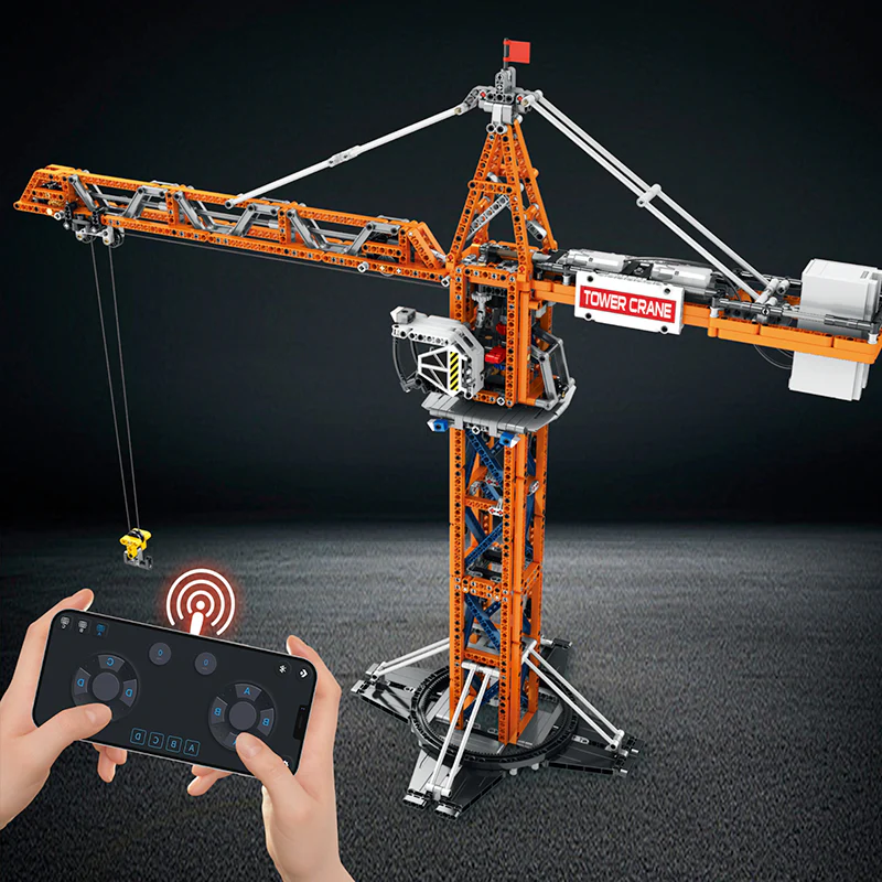 Reobrix 22013 - Motorized Tower Crane - vue 3 | Power Blockz