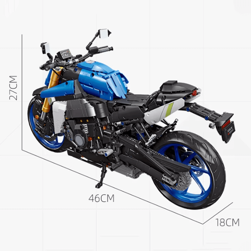 Jiestar58014 - Japanese Sport Motorcycle - vue 6 | Power Blockz