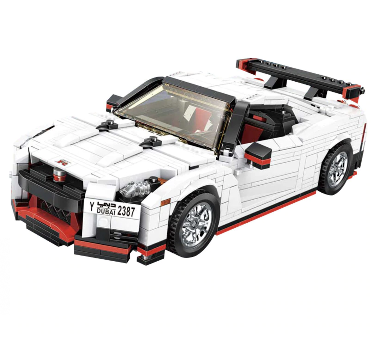 R35 GTR Godzilla White