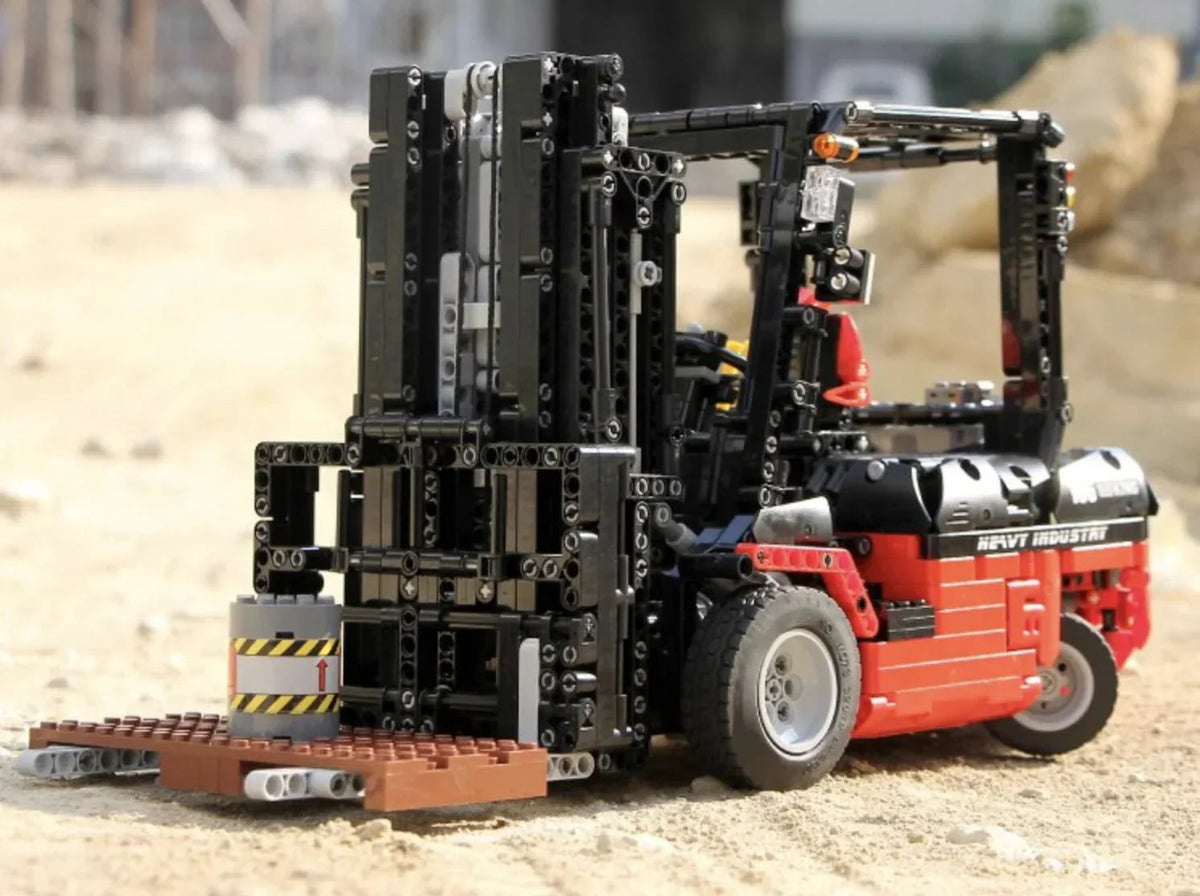 Wangzhi 9828 - RC Industrial Forklift - vue 7 | Power Blockz