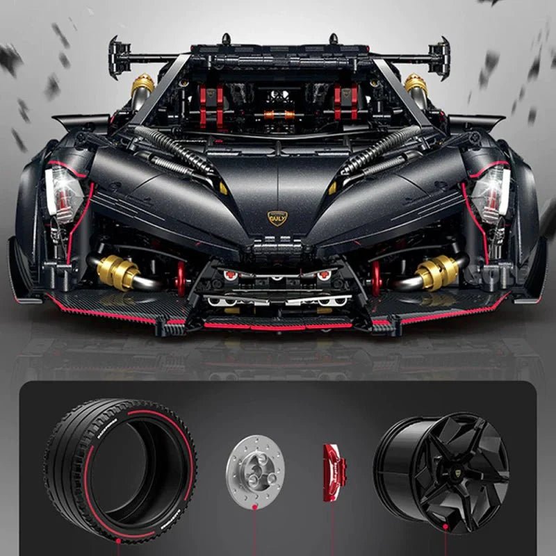 Guly 10639 - Italian V12 Blade Hypercar - vue 6 | Power Blockz