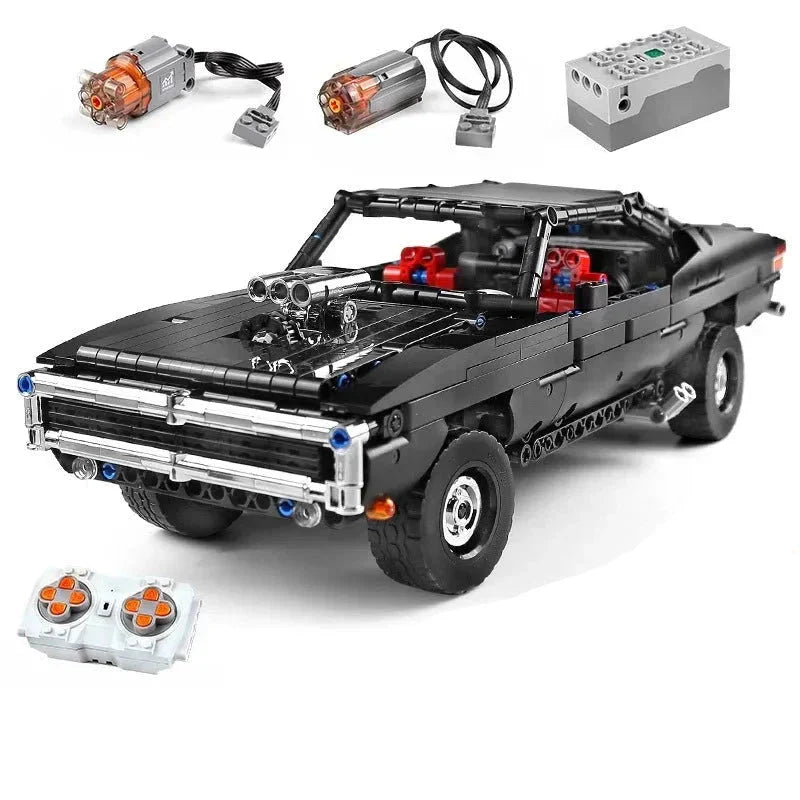 Mould King 13081 - Static Version - V8 Street Muscle Hero - vue 3 | Power Blockz
