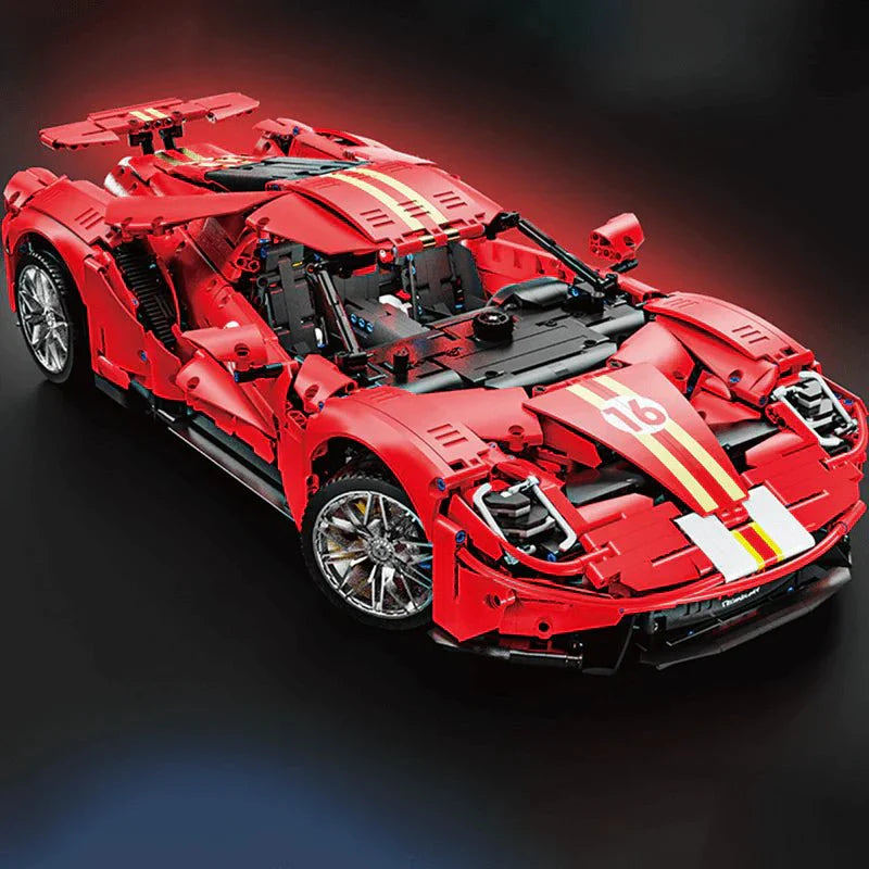 TGL T5042B - Blue - Static - Heritage GT40 Le Mans Icon - vue 2 | Power Blockz