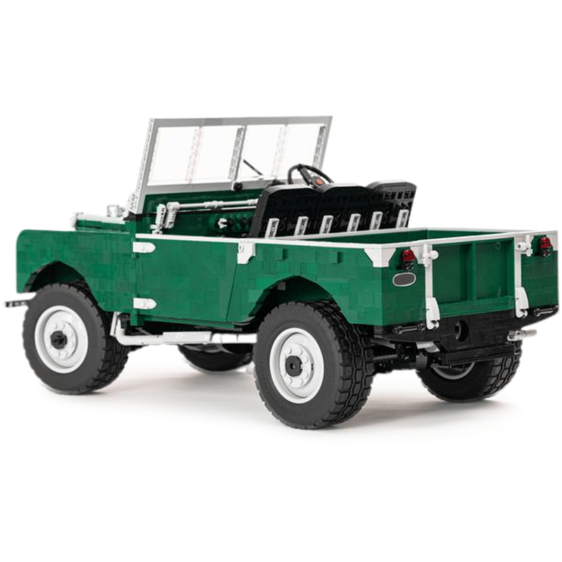 Gobricks MOC-91183 - Classic British SUV - vue 2 | Power Blockz