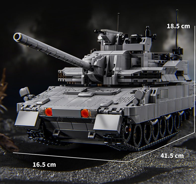 12GO 96002 - Enhanced Main Battle Tank - vue 4 | Power Blockz