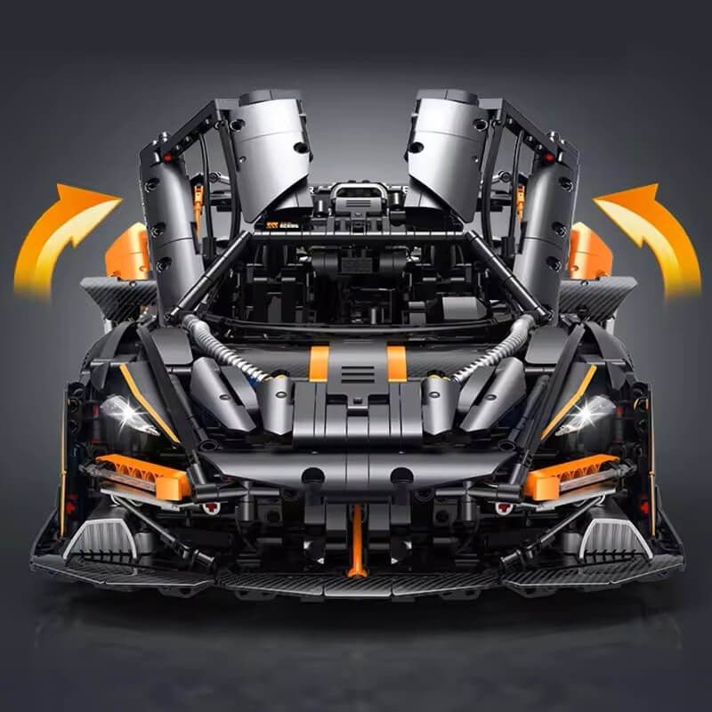 Guly 10646 - Static Version - Ultimate Senna GTR Track Hypercar - vue 13 | Power Blockz