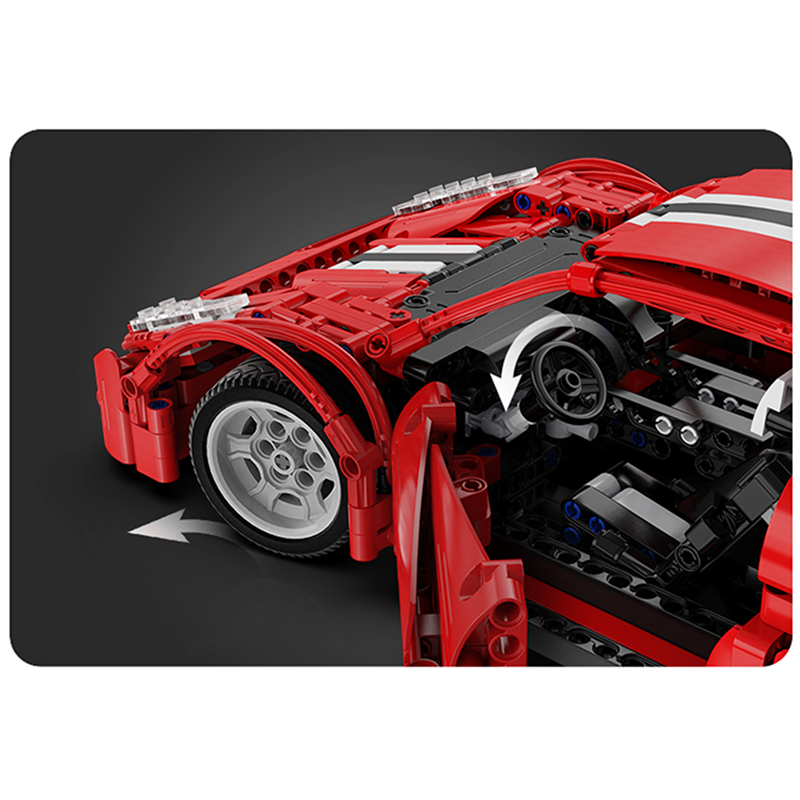 C61049 PF - Italian 488 Remote Control - vue 10 | Power Blockz