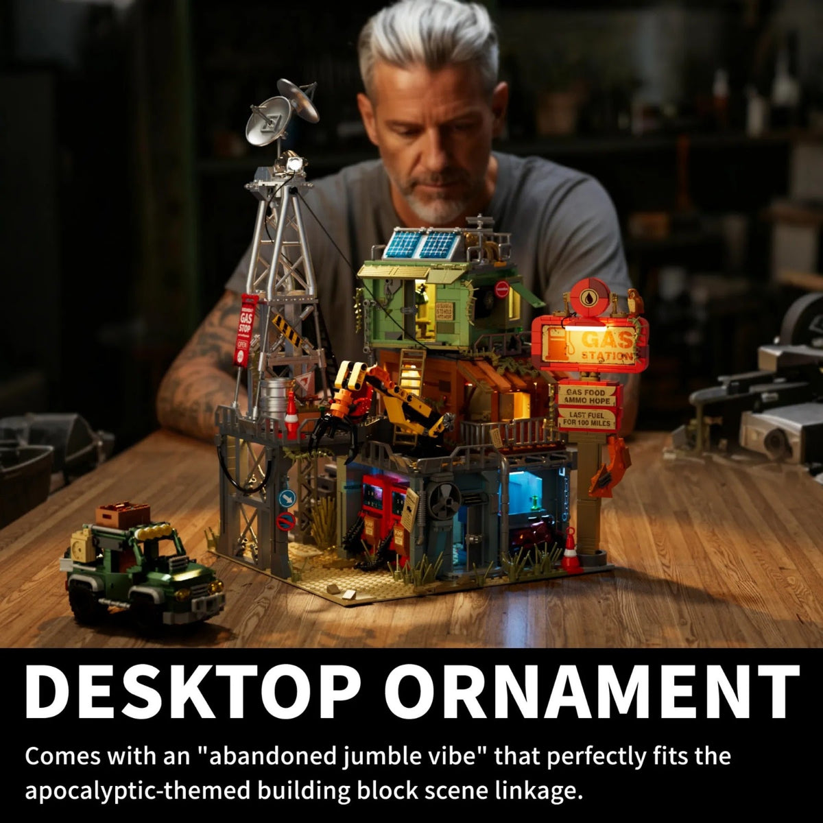 iambrick 30901 - Doomsday Gas Station - vue 6 | Power Blockz