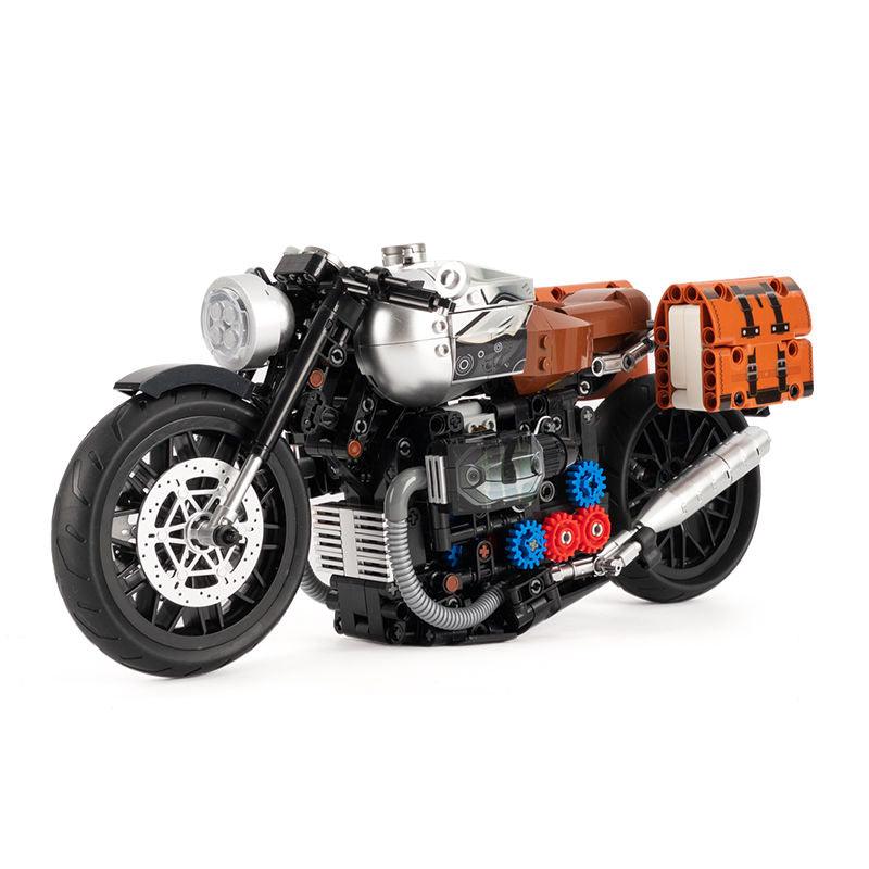KBOX K10515 - Retro Classic Motorcycle | Power Blockz
