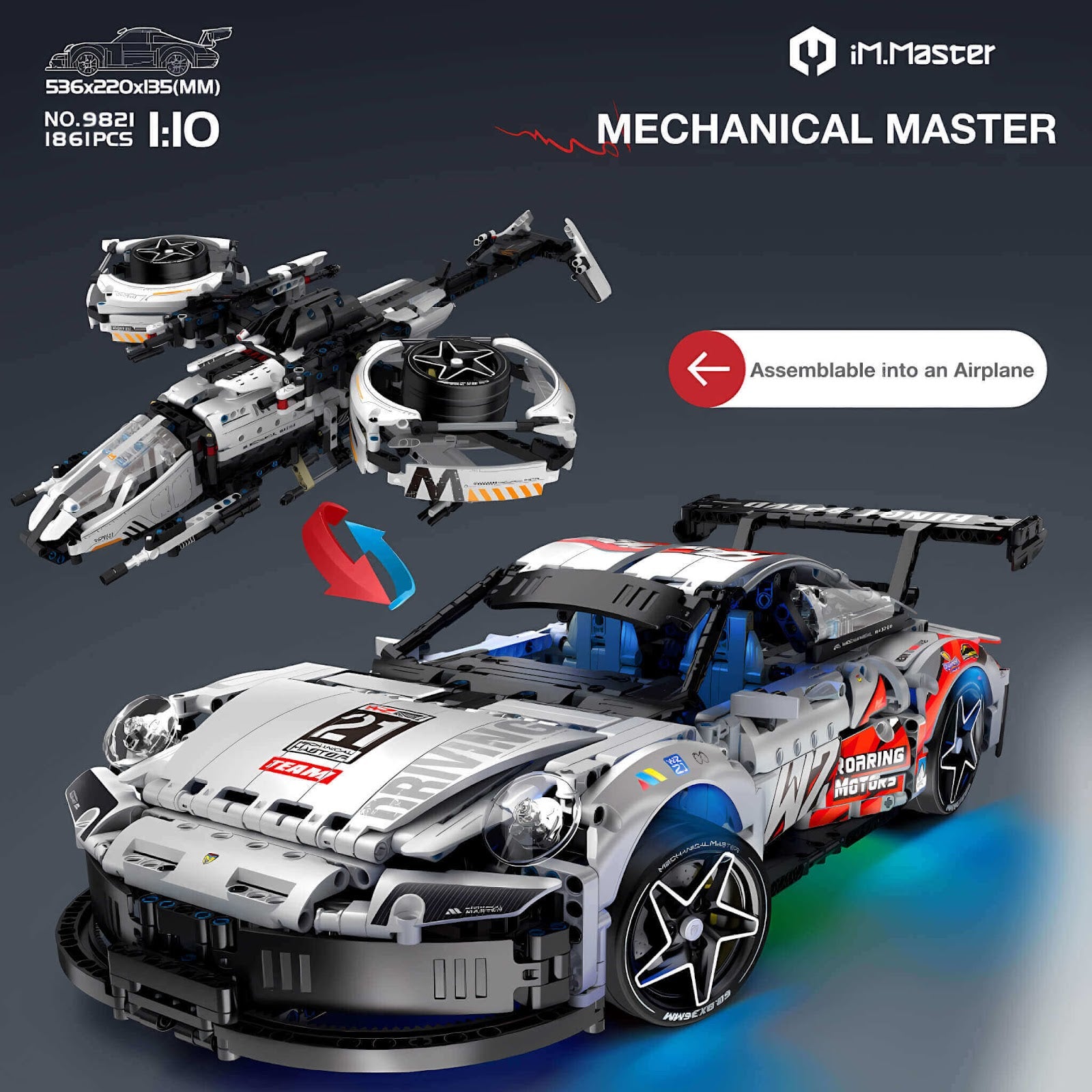 2-in-1 Transforming Sports Coupe - vue 7