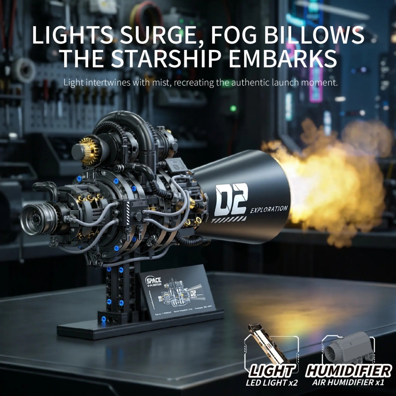TUOMU T1133 - Starship-Quantum Code Engine - vue 7 | Power Blockz