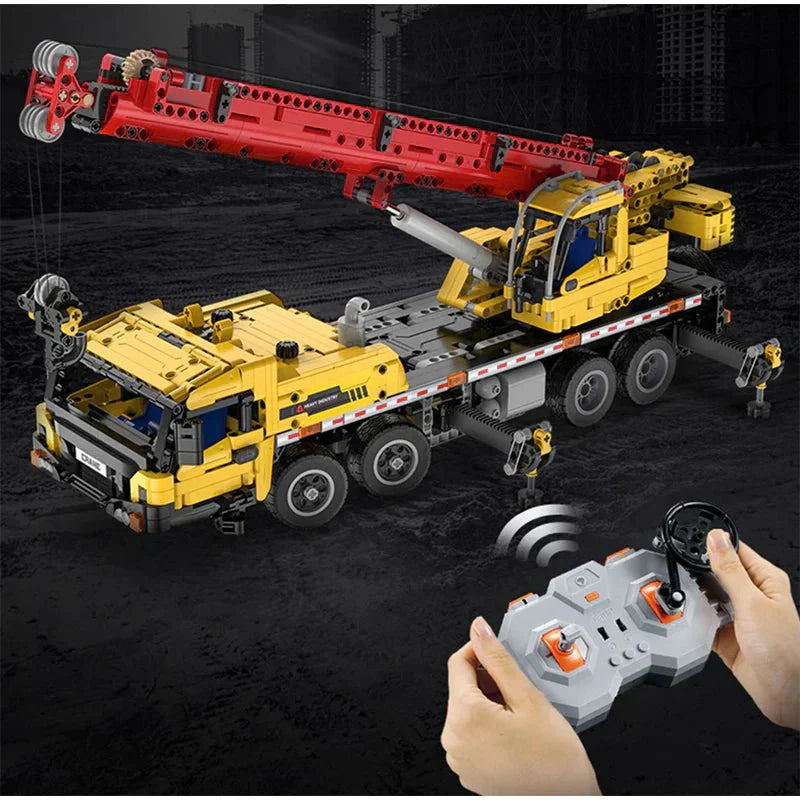 Cada C61081 - RC Mobile Crane - vue 8 | Power Blockz