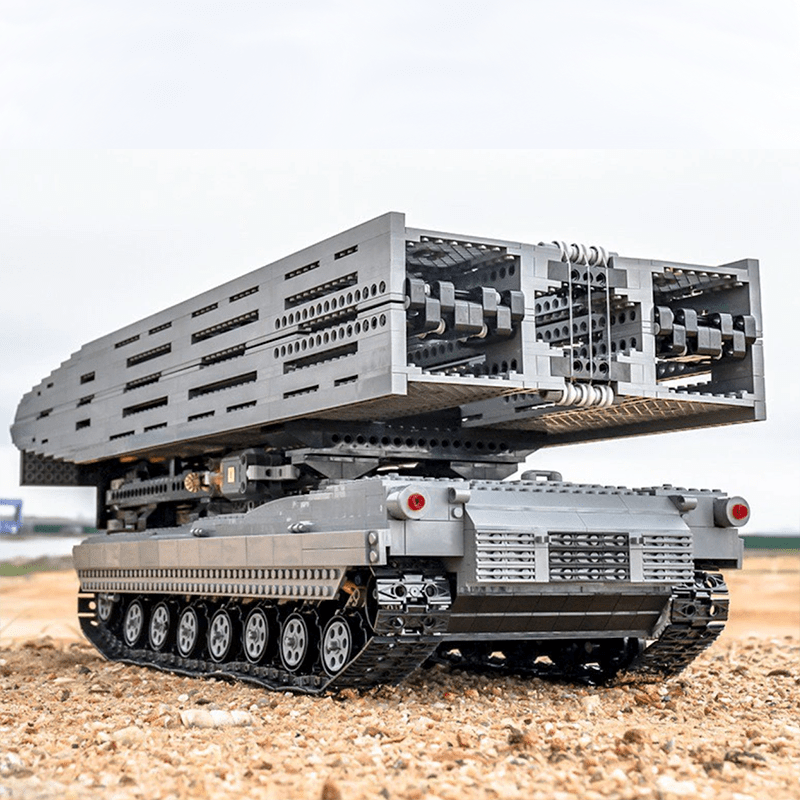 Mould King 20002 - Remote Controlled Abrams Bridge Layer - vue 10 | Power Blockz