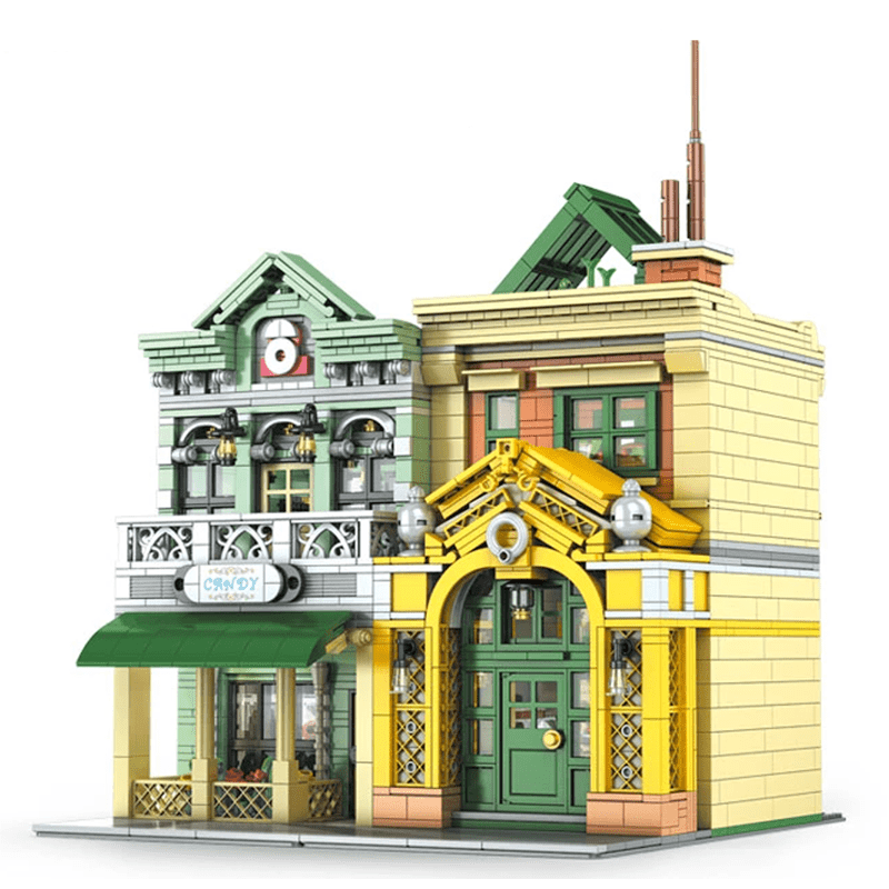 Mould King 16023 - French Restaurant | Power Blockz