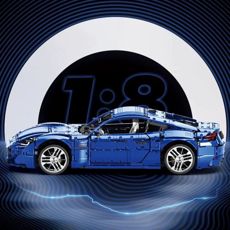 Reobrix 11010 - Maserati GranTurismo Blue Edition - vue 11 | Power Blockz
