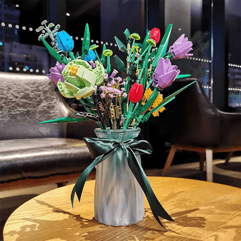 Panlos 655001 - Flower Bouquet - vue 6 | Power Blockz