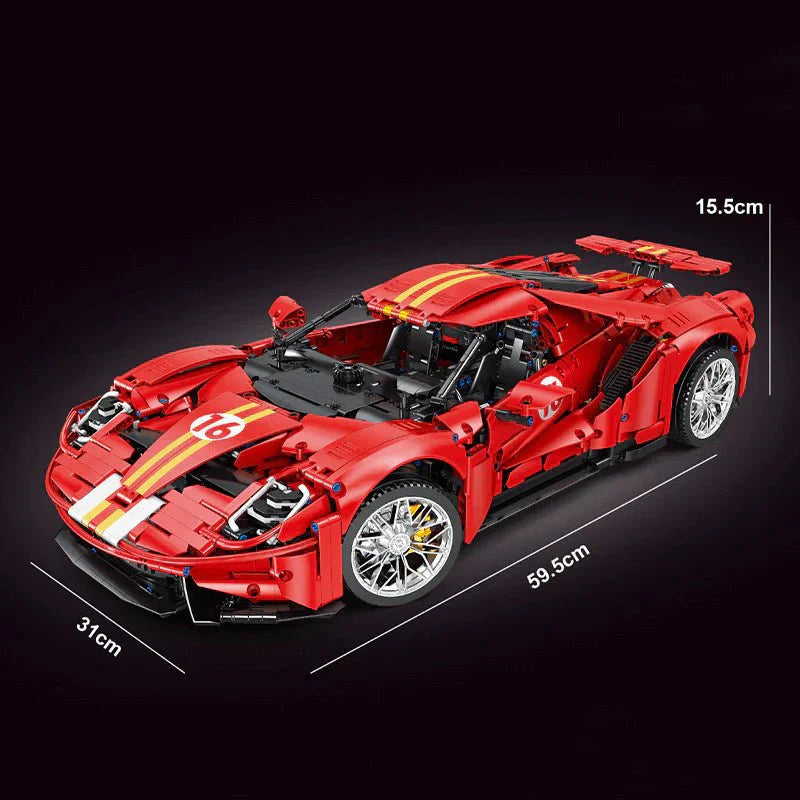 TGL T5042B - Blue - Static - Heritage GT40 Le Mans Icon - vue 6 | Power Blockz