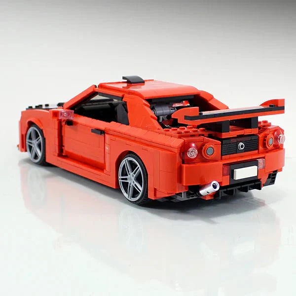 Sembo SY0001 - JDM Twin-Turbo Street Beast R34 - vue 14 | Power Blockz