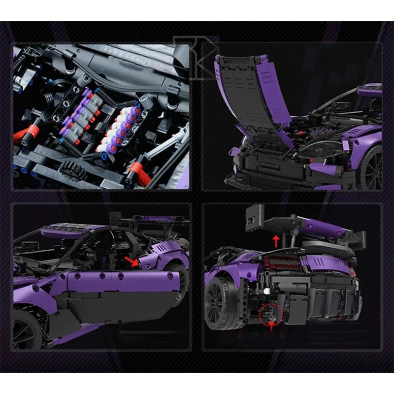 Caco C001 - GT3 Vantage British Race Coupe - vue 5 | Power Blockz