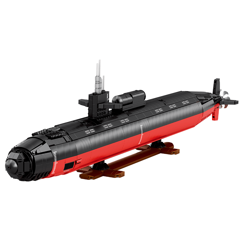 Reobrix 800 - Military Los Angeles-Class SSN Submarine | Power Blockz
