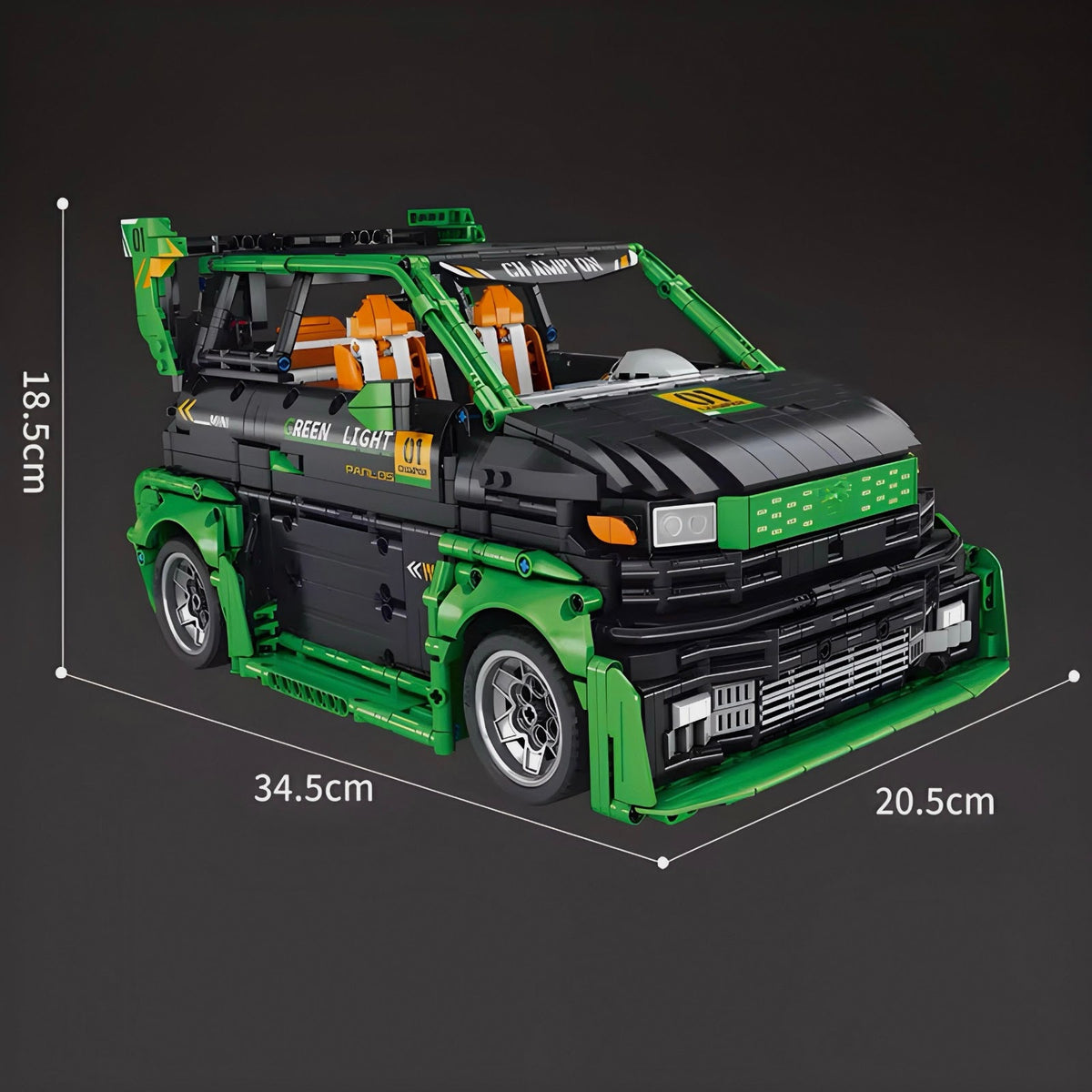 Panlos 685013 - 400BHP Baby Rocket - vue 4 | Power Blockz