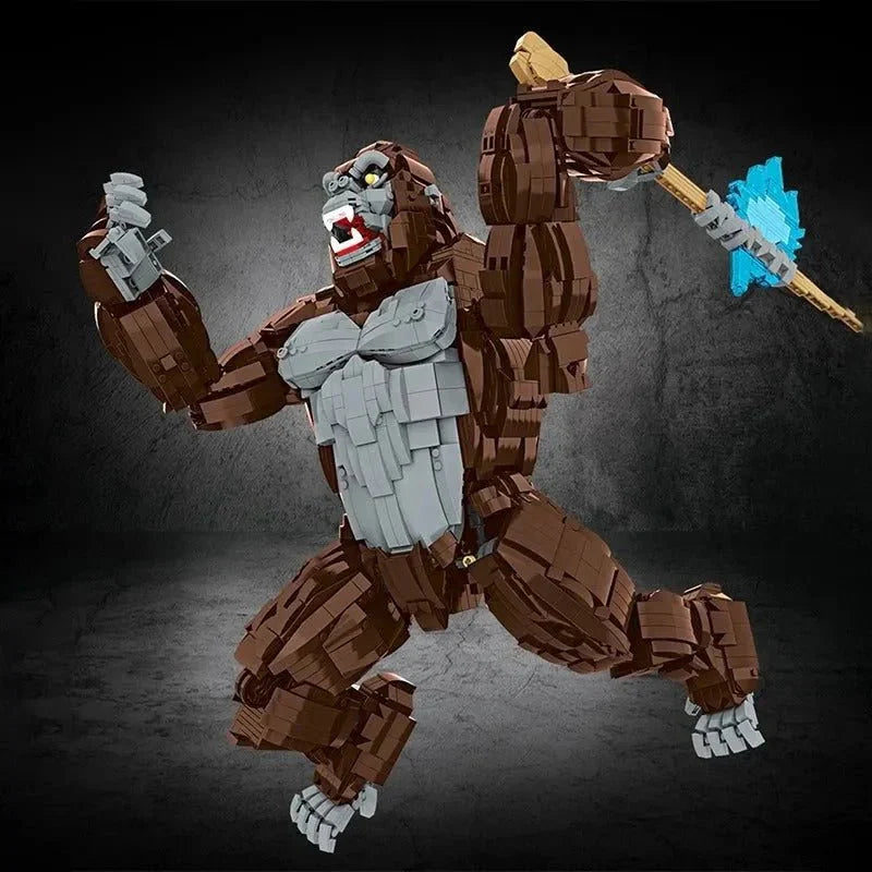 Movie Expert King Kong Bricks Toy | 1803pcs - Movie Expert King Kong Bricks Toy - vue 3 | Power Blockz