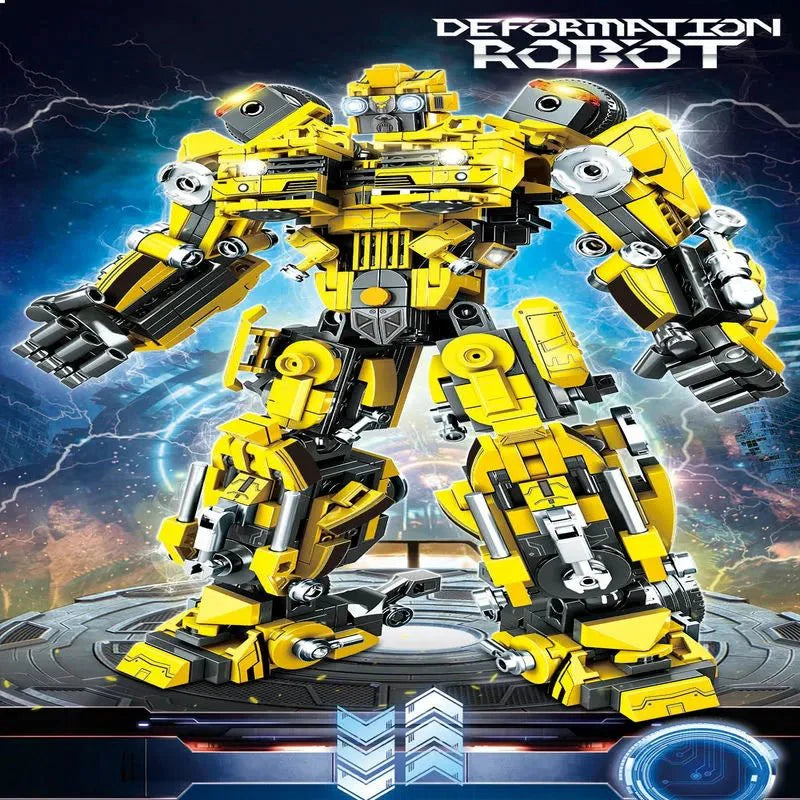 Transformer Deformation War Robot | 792pcs - Transformer Deformation War Robot - vue 3 | Power Blockz