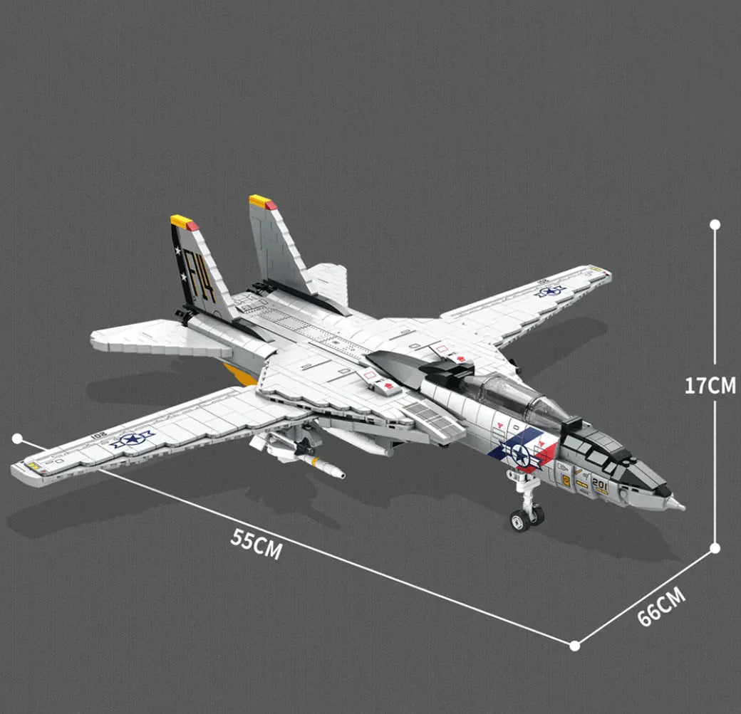 Reobrix 33032 - F14 Tomcat - vue 6 | Power Blockz