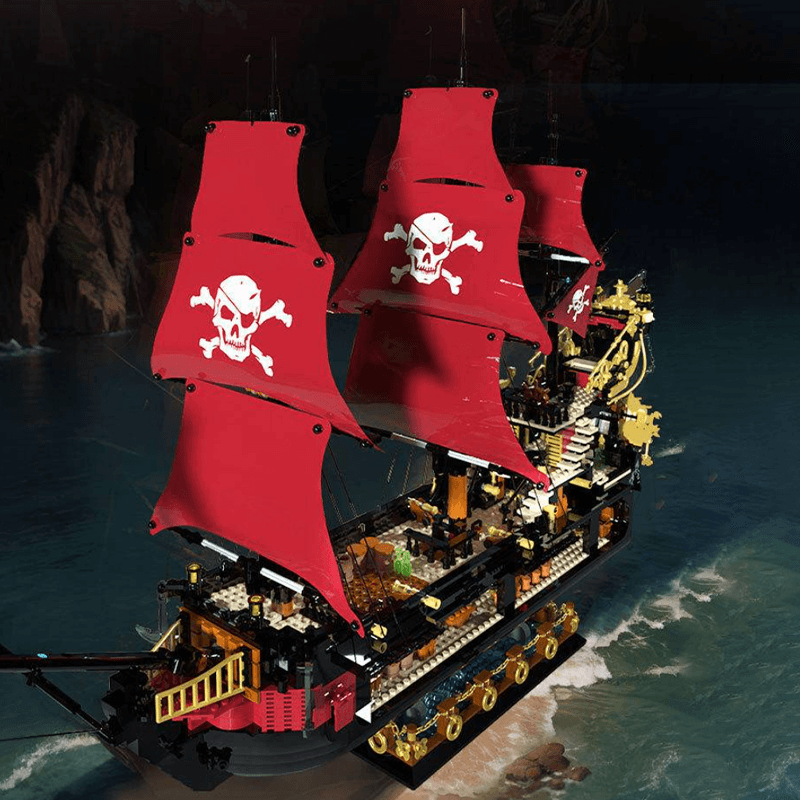 Zhegao 653001 - The Phantom Queens Ship - vue 4 | Power Blockz