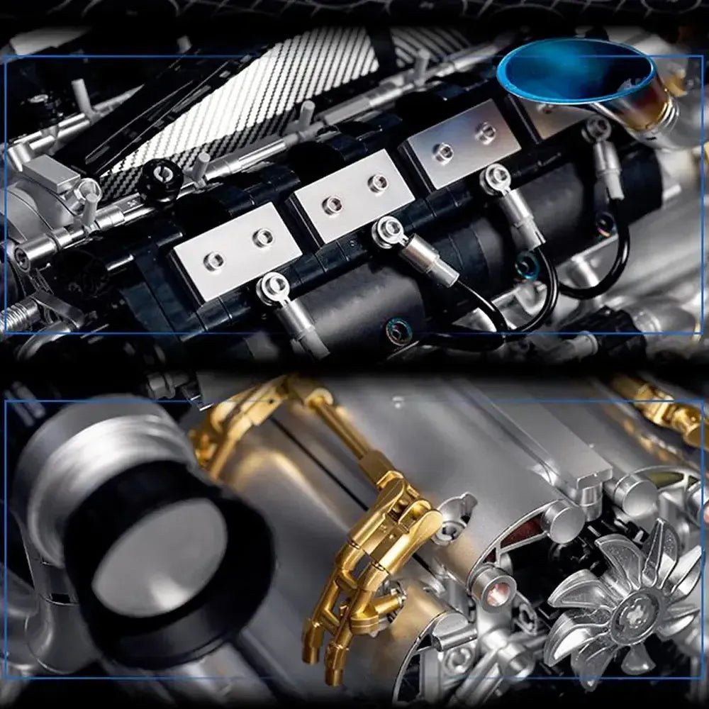 Eikee Y15002 - V8 Turbocharged Engine - vue 11 | Power Blockz