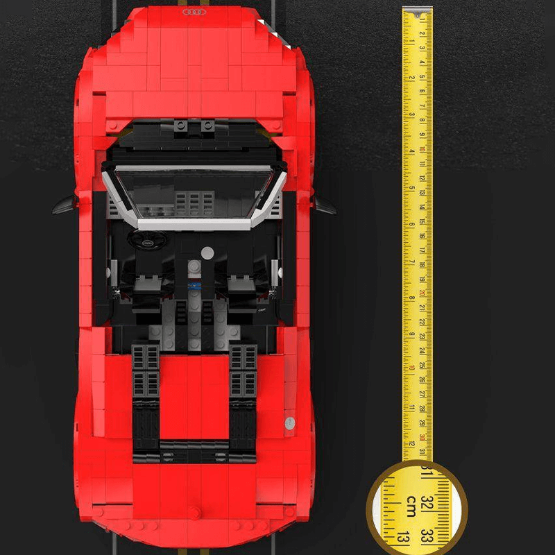 Rastar 93800 - Audi R8 Spyder - vue 11 | Power Blockz