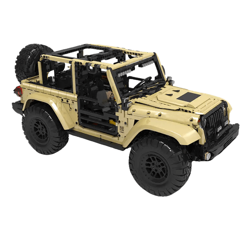 Mould King 13184 - All-Terrain Wrangler Sahara 4x4 | Power Blockz